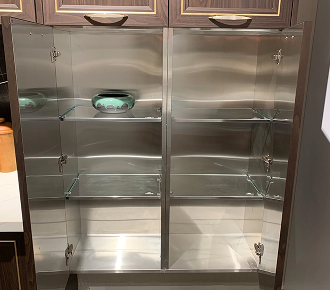 stainless cabinet